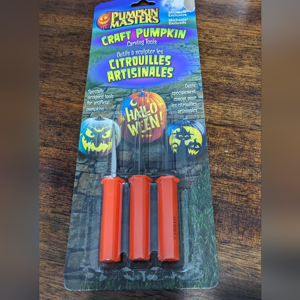 NEW PUMPKIN MASTERS CRAFT PUMPKIN CARVING TOOLS
